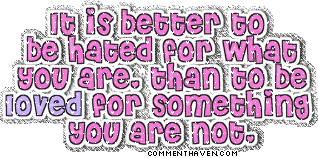 Glitter Quote picture