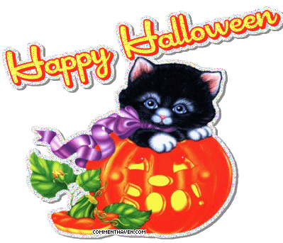 Cat Halloween picture for facebook