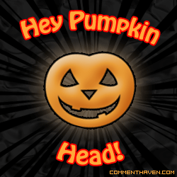 Pumpkin Head Twirl picture for facebook