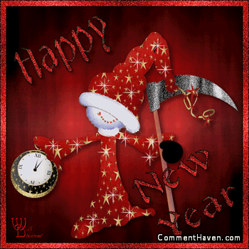 Clock Red Stars picture