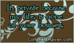 Private My Life picture