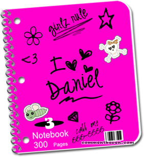 Daniel Notebook picture