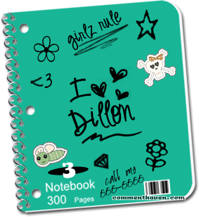 Dillon Notebook picture