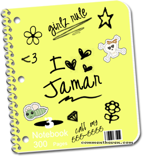 Jamar Notebook picture