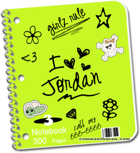 Jordan Notebook picture