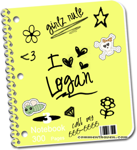 Logan Notebook picture