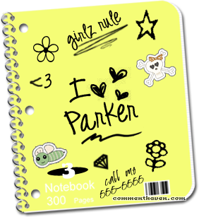Parker Notebook picture