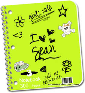 Sean Notebook picture