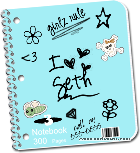 Seth Notebook picture