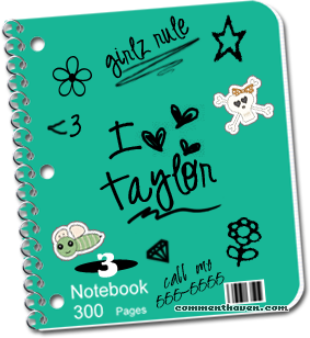 Taylor Notebook picture