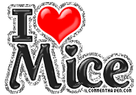 I Love Mice picture for facebook