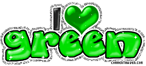 I Love Green picture for facebook