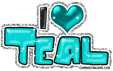 I Love Teal picture for facebook