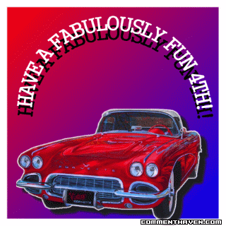 Fab Car Fourth Fun picture for facebook