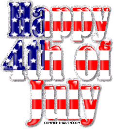 Flag Letters July Fourth picture for facebook