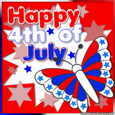 Happy Th Of July Butterfly picture for facebook