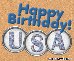 Happy Birthday Usa picture for facebook