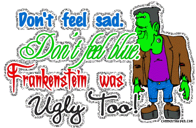 Frankenstein Ugly Too picture for facebook
