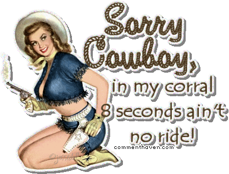 Sorry Cowboy picture for facebook