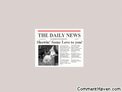 Showin Love Newspaper picture