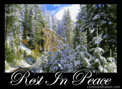 Rest In Peace Snow picture for facebook