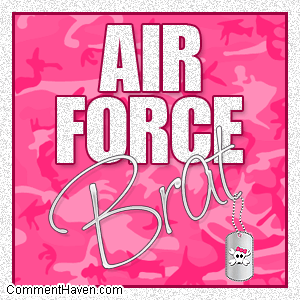 Air Force Brat Pink Camo picture for facebook