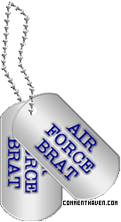 Airforcebrat Dogtag picture for facebook