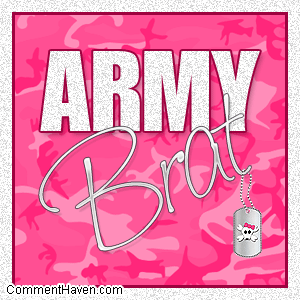 Army Brat Pink Camo picture for facebook