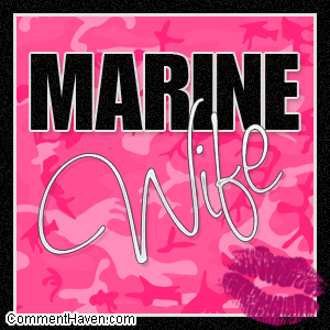 Marine Wife Pink Camo picture for facebook
