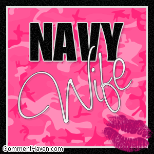 Navy Wife Pink Camo picture for facebook