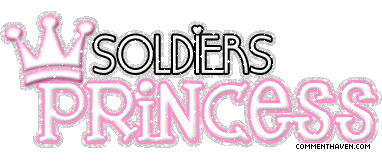 Princess Soldier picture for facebook