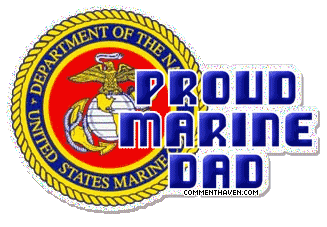 Proud Marine Dad picture