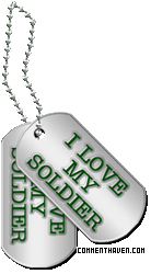 Soldier Dogtag picture for facebook
