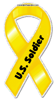 Yellow Ribbon Soldier picture for facebook
