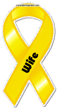 Yellow Ribbon Wife picture for facebook
