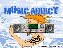 Music Addict picture for facebook