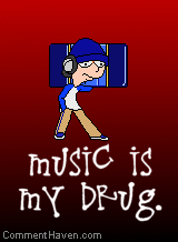 Music Is My Drug picture for facebook