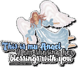 Angel Blessing picture for facebook