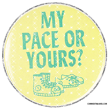 My Pace Button picture for facebook