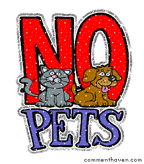 No Pets picture for facebook