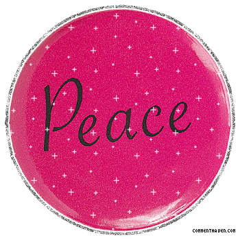 Peace Button picture