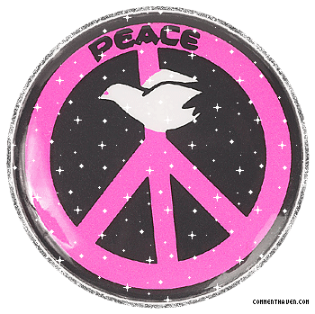 Peace Dove Button picture for facebook