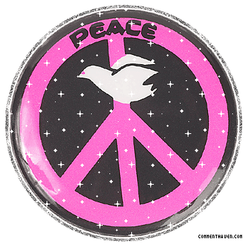 Peace Dove Button picture