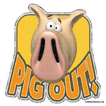 Pig Out picture for facebook