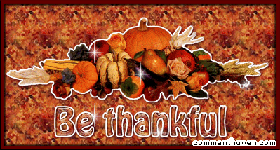 Be Thankful picture for facebook