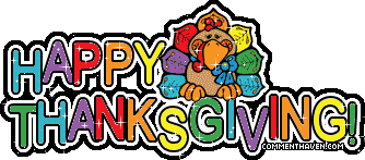 Colorful Thanksgiving picture for facebook