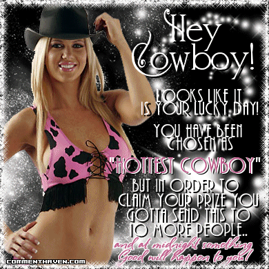 Hey Cowboy picture for facebook