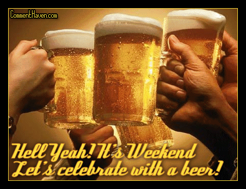 Weekend Yeah Beer picture for facebook