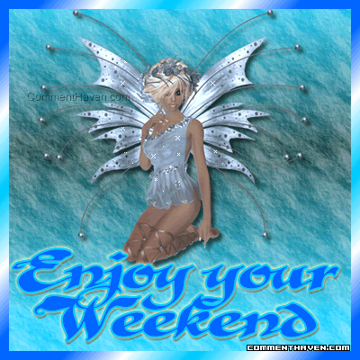 Fairy Enjoy Weekend picture for facebook