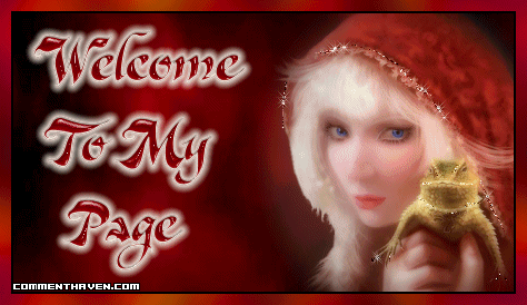 Welcome To My Page Lizard picture